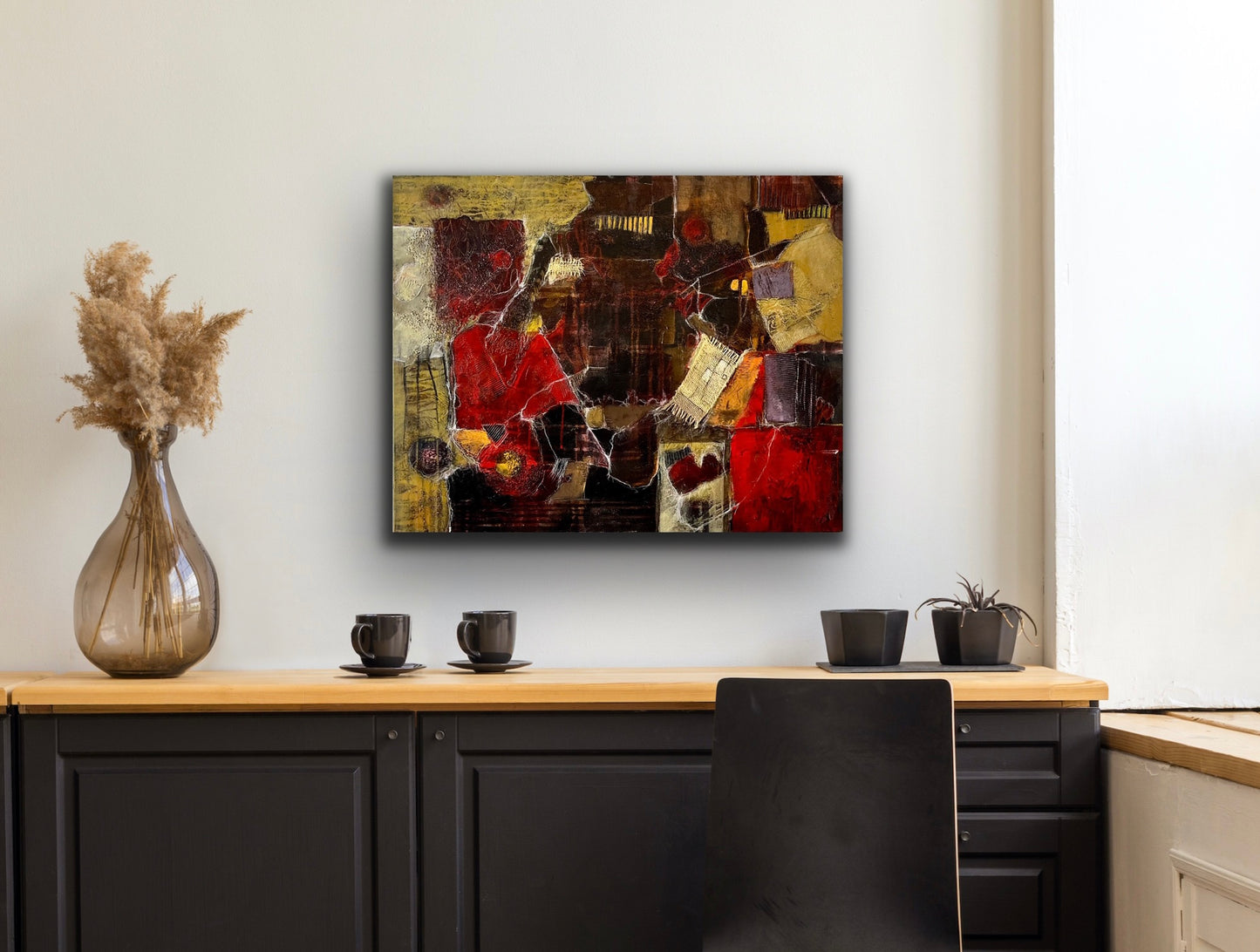 abstract art | 24x30 | VILLAGE