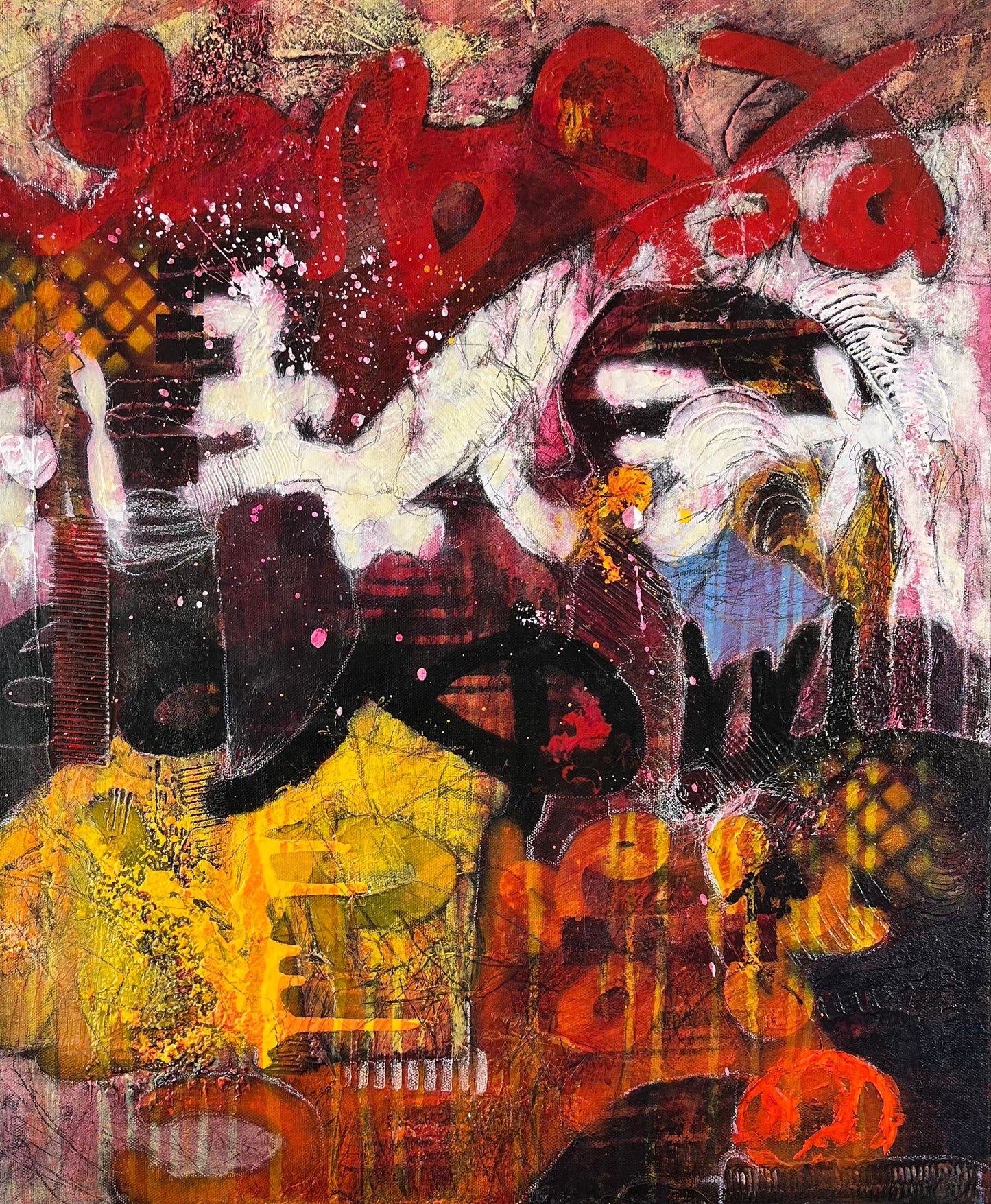 abstract art | 24x20 | GLAGOLICA II