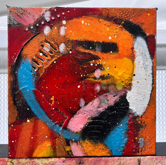 abstract art | 6x6 | MINI SUN II