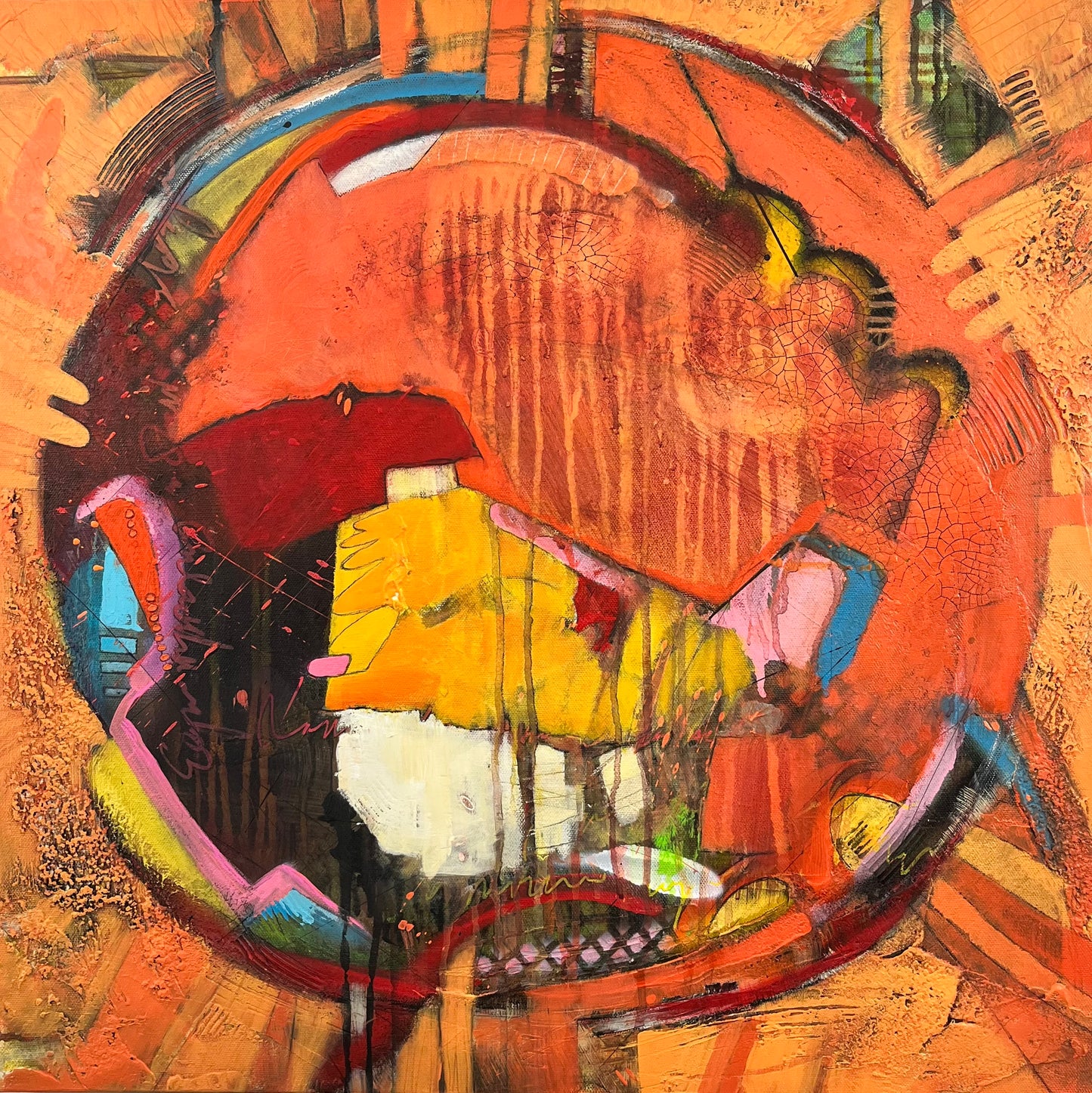 abstract art | 24x24 | SOL III